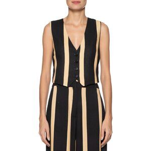 Dress To  | Women vest Aura Print - Black